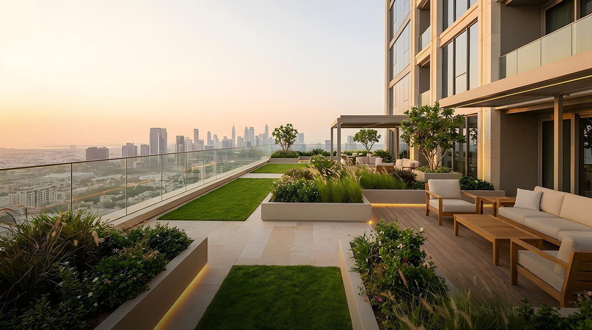 Artist's impression of amenities at Forever Vashi